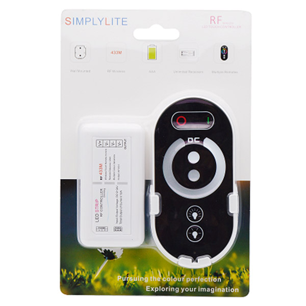 DC12-24V 18A Single Color Dimmer Controller, For a single color, led strip light DC12-24V 18A Single Color Dimmer Controller, For a single color, led strip light